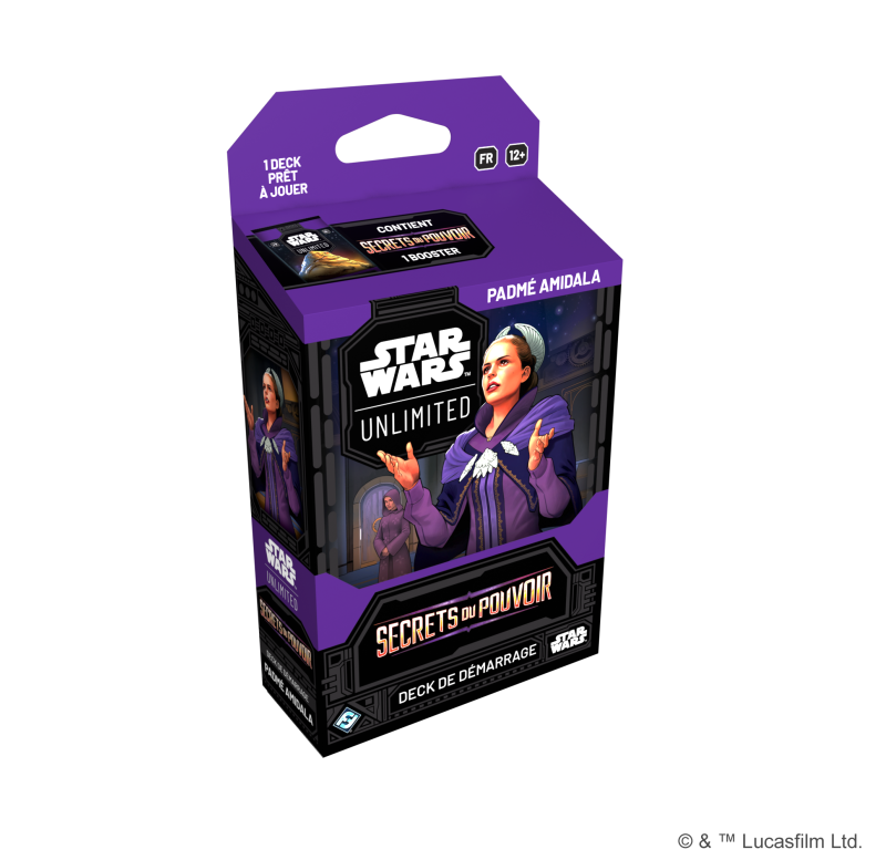 Star Wars : Unlimited - Deck de démarrage Padmé Amidala - Français - Set 6 : Secres du Pouvoir Star Wars : Unlimited - Deck de démarrage Padmé Amidala - Français - Set 6 : Secres du Pouvoir