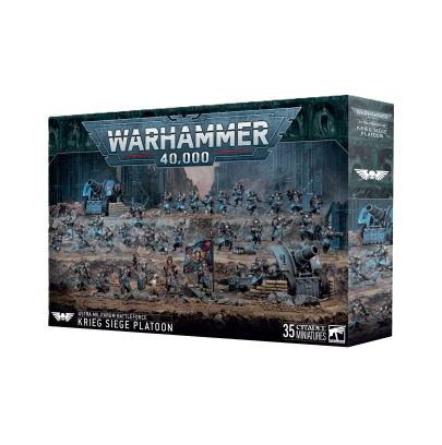 Warhammer 40 000 - Astra Militarum - Battleforce - Peloton de siège de Krieg