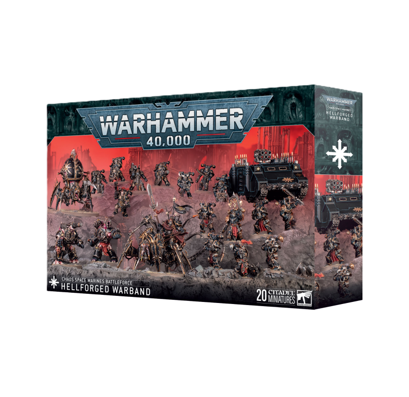 Warhammer 40 000 - Space Marine du Chaos - Battleforce - Bande infernale Warhammer 40 000 - Space Marine du Chaos - Battleforce - Bande infernale