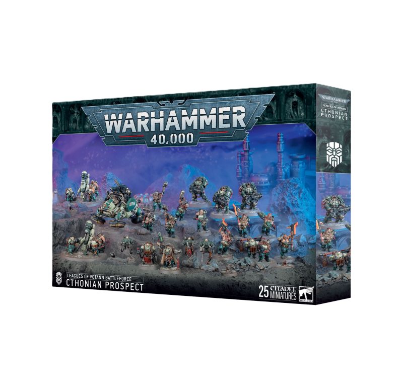 Warhammer 40 000 - Ligue de Votann - Battleforce - Prospection Chtonienne Warhammer 40 000 - Ligue de Votann - Battleforce - Prospection Chtonienne