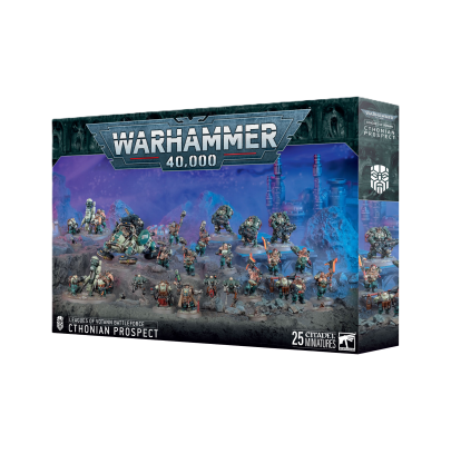 Warhammer 40 000 - Ligue de Votann - Battleforce - Prospection Chtonienne