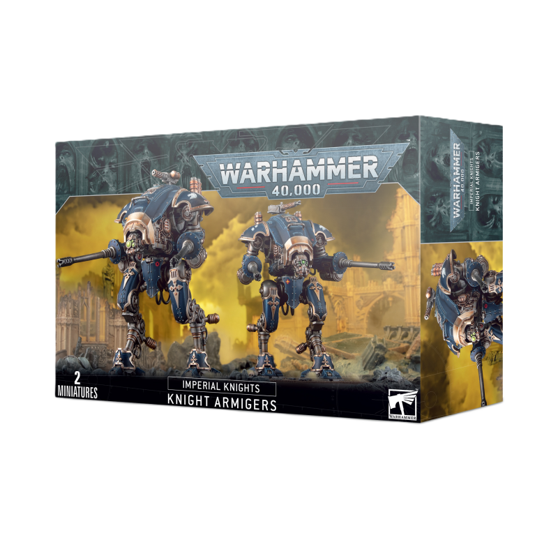 Warhammer 40 000 - Impérium - Impérial Knight - Chevalier Armigers Warhammer 40 000 - Impérium - Impérial Knight - Chevalier Armigers