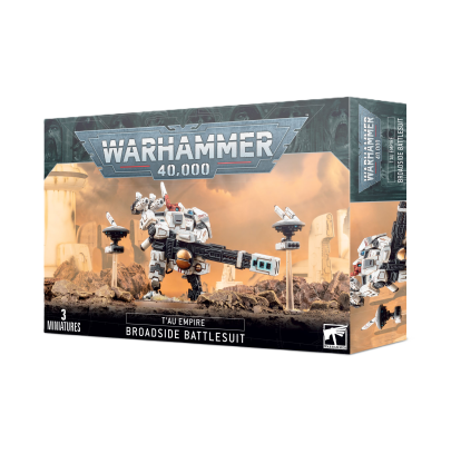 Warhammer 40 000 - Xénos - Empire T'au - Exo-armure Broadside