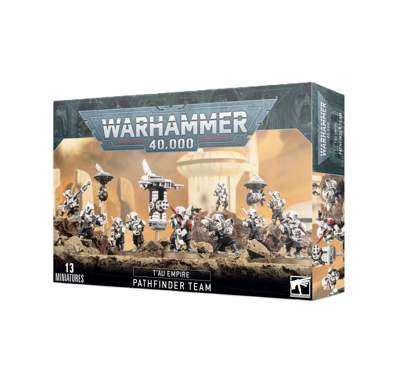 Warhammer 40 000 - Xénos - Empire T'au - Equipe de cibleur Warhammer 40 000 - Xénos - Empire T'au - Equipe de cibleur