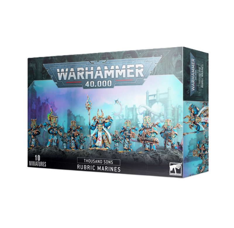 Warhammer 40 000 - Armés du Chaos - Thousands Sons - Marine Rubricae Warhammer 40 000 - Armés du Chaos - Thousands Sons - Marine Rubricae