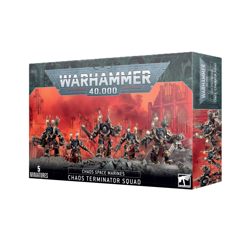 Warhammer 40 000 - Armés du Chaos - Space Marine du Chaos - Terminator du Chaos Warhammer 40 000 - Armés du Chaos - Space Marine du Chaos - Terminator du Chaos