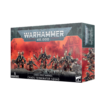 Warhammer 40 000 - Armés du Chaos - Space Marine du Chaos - Terminator du Chaos
