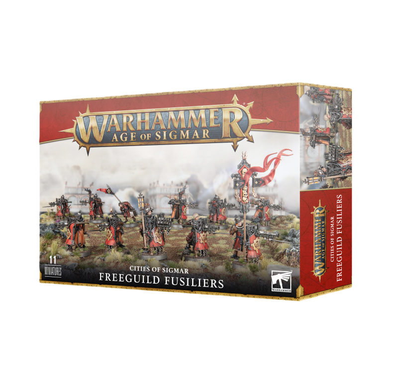 Warhammer AOS - Grande Alliance Order - Cities of Sigmar - Fusilier des guildes franches Warhammer AOS - Grande Alliance Order - Cities of Sigmar - Fusilier des guildes franches