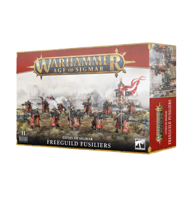 Warhammer AOS - Grande Alliance Order - Cities of Sigmar - Fusilier des guildes franches