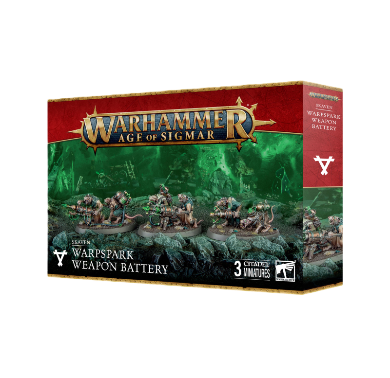 Warhammer AOS - Grande Alliance Chaos - Skaven - Batterie d'arme à Malétincelle Warhammer AOS - Grande Alliance Chaos - Skaven - Batterie d'arme à Malétincelle