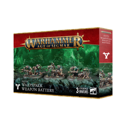 Warhammer AOS - Grande Alliance Chaos - Skaven - Batterie d'arme à Malétincelle