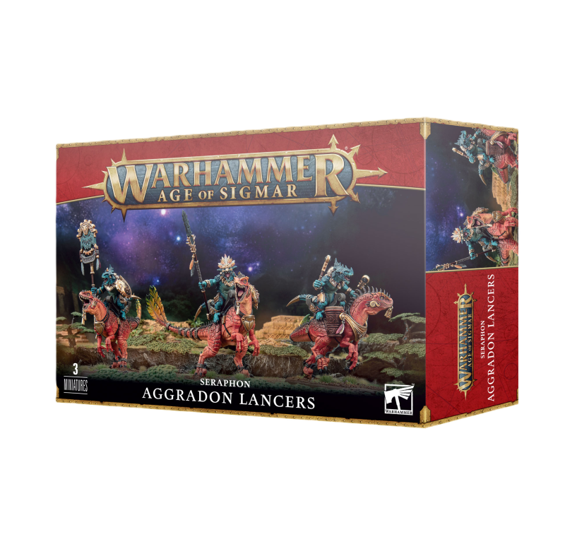 Warhammer AOS - Grande Alliance Order - Seraphon - Lancier Aggradon Warhammer AOS - Grande Alliance Order - Seraphon - Lancier Aggradon