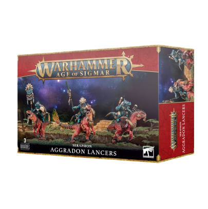 Warhammer AOS - Grande Alliance Order - Seraphon - Lancier Aggradon