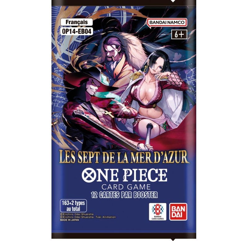 One Piece TCG - Booster - Français - OP-14 - Les sept de la mer d'Azur One Piece TCG - Booster - Français - OP-14 - Les sept de la mer d'Azur