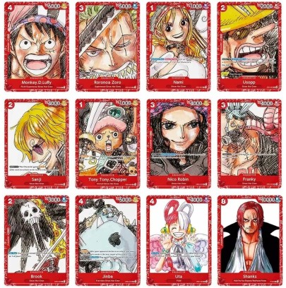 One Piece TCG - Prenium card collection - Anglais - Red