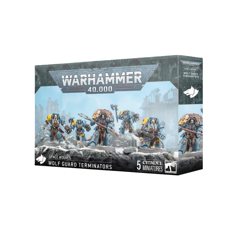 Warhammer 40 000 - Space Marines - Space Wolves - Wolf guard terminator