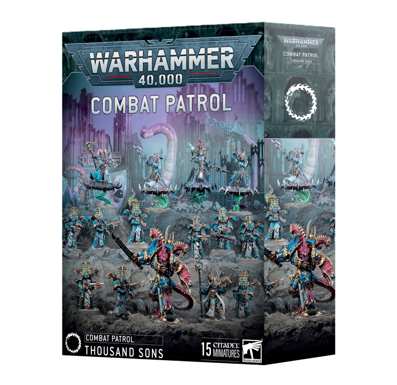 Warhammer 40 000 - Chaos - Thousands sons - Patrouille de combat
