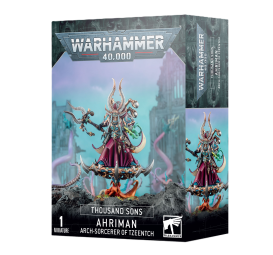 Warhammer 40 000 - Chaos - Thousands sons - Ahriman, archi sorcier de Tzeentch