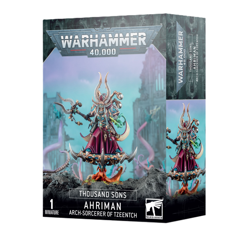 Warhammer 40 000 - Chaos - Thousands sons - Ahriman, archi sorcier de Tzeentch