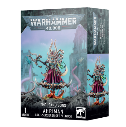 Warhammer 40 000 - Chaos - Thousands sons - Ahriman, archi sorcier de Tzeentch