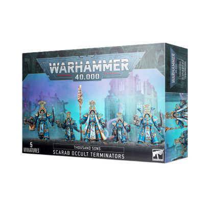 Warhammer 40 000 - Chaos - Thousands sons - Terminator du Scarabée Occulte