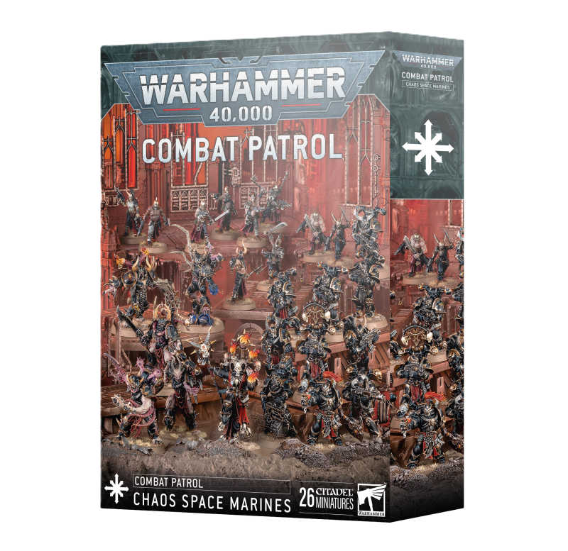 Warhammer 40 000 - Chaos - Space marines du Chaos - Patrouille de combat