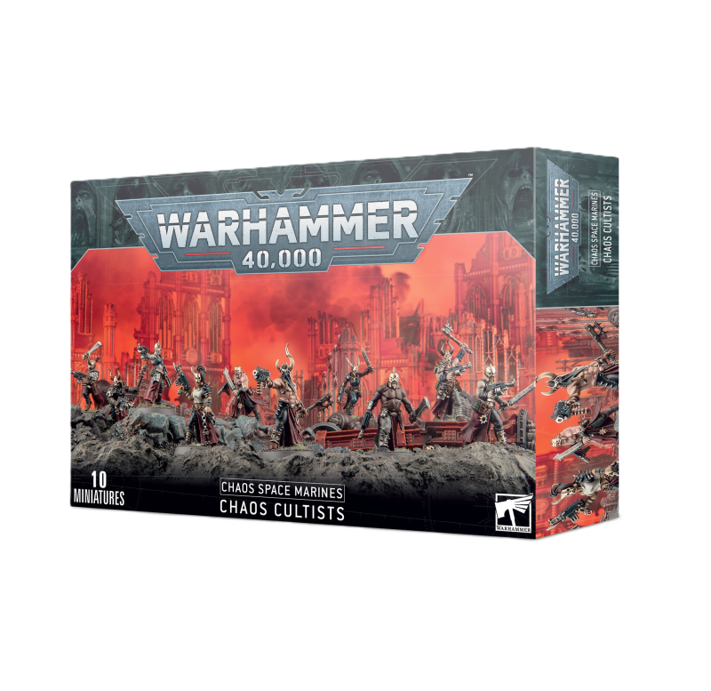 Warhammer 40 000 - du Chaos - Space marines du Chaos - Cultistes