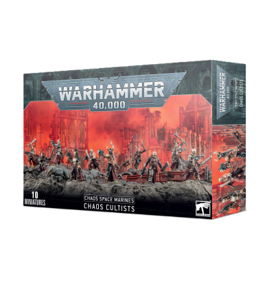 Warhammer 40 000 - du Chaos - Space marines du Chaos - Cultistes