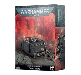 Warhammer 40 000 - Chaos - Space marines du Chaos - Rhino