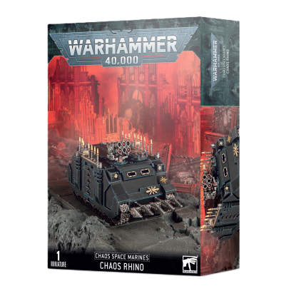 Warhammer 40 000 - Chaos - Space marines du Chaos - Rhino