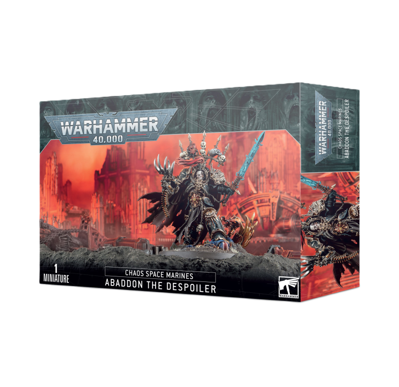 Warhammer 40 000 - Chaos - Space marines du Chaos - Abaddon, the despoiler