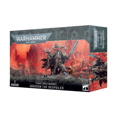 Warhammer 40 000 - Chaos - Space marines du Chaos - Abaddon, the despoiler