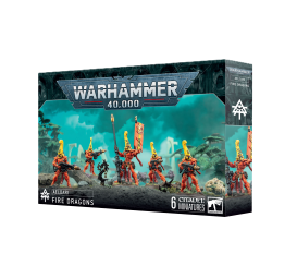 Warhammer 40 000 - Xénos - Aeldari - Dragons flamboyants