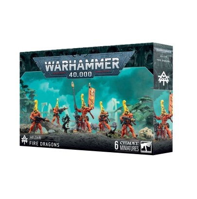 Warhammer 40 000 - Xénos - Aeldari - Dragons flamboyants