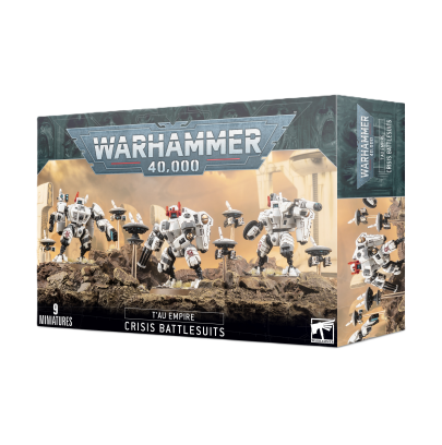 Warhammer 40 000 - Xénos - Empire T'au - Exo-armures Crisis