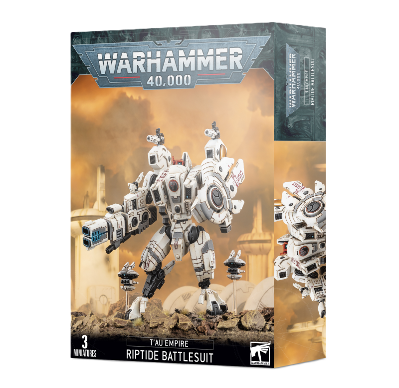 Warhammer 40 000 - Xénos - Empire T'au - Exo-armures Riptide