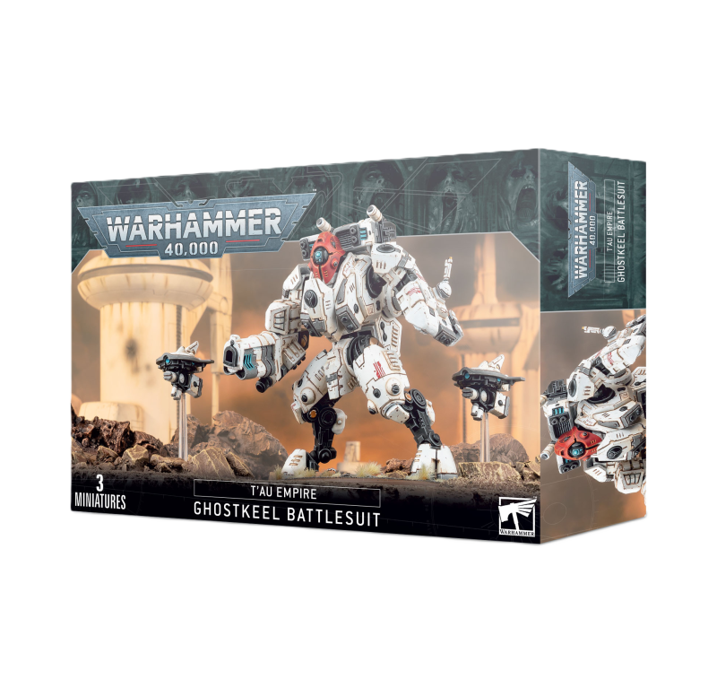 Warhammer 40 000 - Xénos - Empire T'au - Exo-armures Ghostkeel