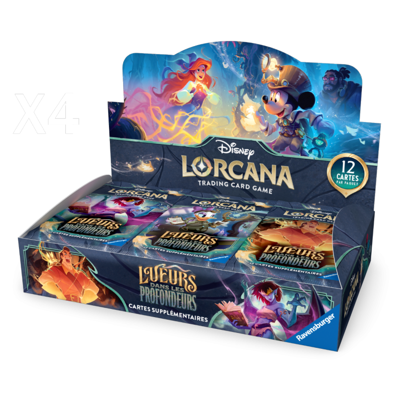 Disney : Lorcana TCG - Case - Français - Set 10 - Lueurs dans les Profondeurs