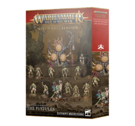 Warhammer AOS - Grande Alliance Chaos - Maggotkin of Nurgle - Régiment de Renom : Les Pustules