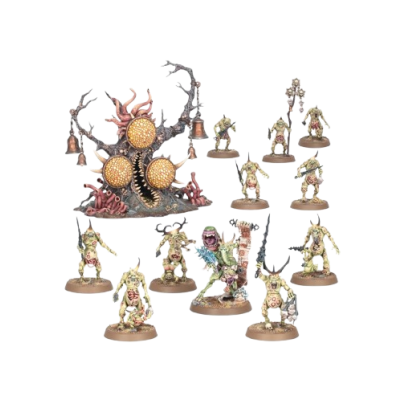 Warhammer AOS - Grande Alliance Chaos - Maggotkin of Nurgle - Régiment de Renom : Les Pustules