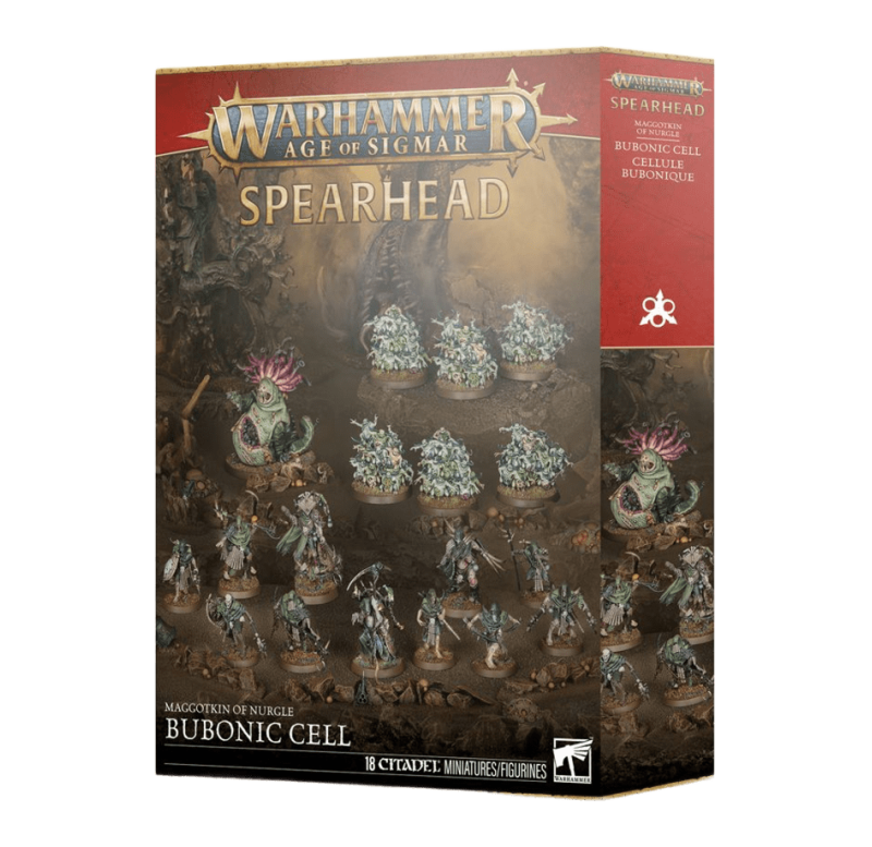 Warhammer AOS - Grande Alliance Chaos - Maggotkin of Nurgle - Fer de Lance : Cellule Bubonique