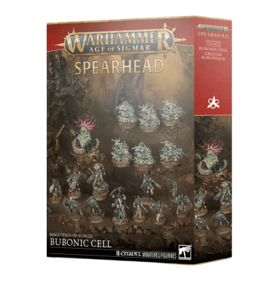 Warhammer AOS - Grande Alliance Chaos - Maggotkin of Nurgle - Fer de Lance : Cellule Bubonique