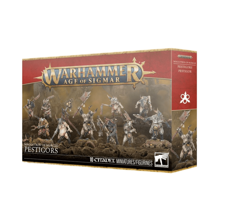Warhammer AOS - Grande Alliance Chaos - Maggotkin of Nurgle - Pestigors