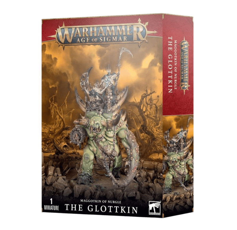 Warhammer AOS - Grande Alliance Chaos - Maggotkin of Nurgle - The glottkin
