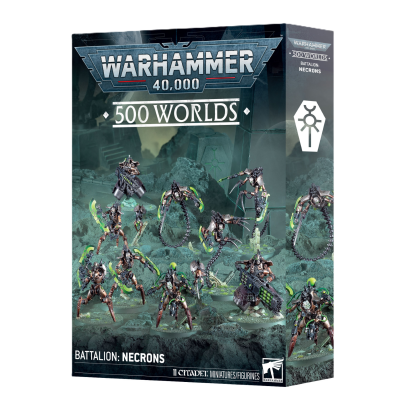 Warhammer 40 000 - Xénos - Necron - 500 World : Bataillon Necron