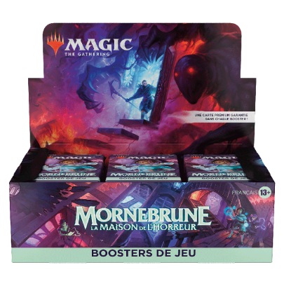 Mornebrune : La maison de l'horreur - Display booster de jeu - Français