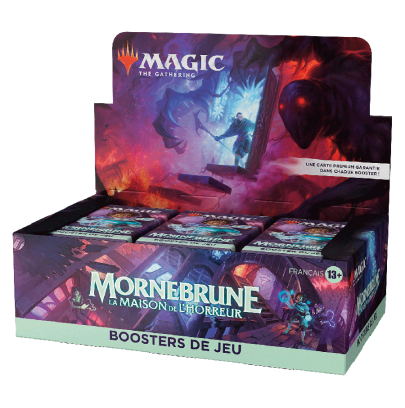 Mornebrune : La maison de l'horreur - Display booster de jeu - Français