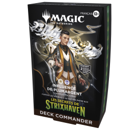Deck Commander Les Secrets de Strixhaven - Influence de Plumargent - Magic - Français