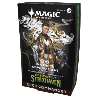 Deck Commander Les Secrets de Strixhaven - Influence de Plumargent - Magic - Français