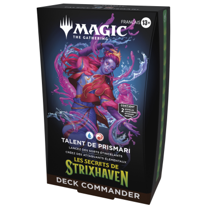 Deck Commander Les Secrets de Strixhaven – Talent de Prismari